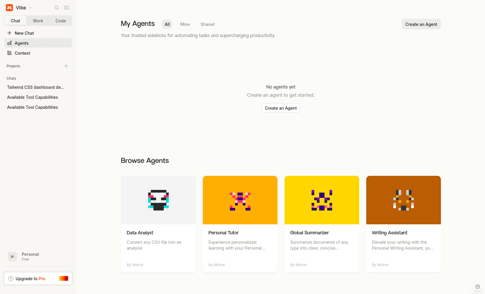 Mistral Agents
