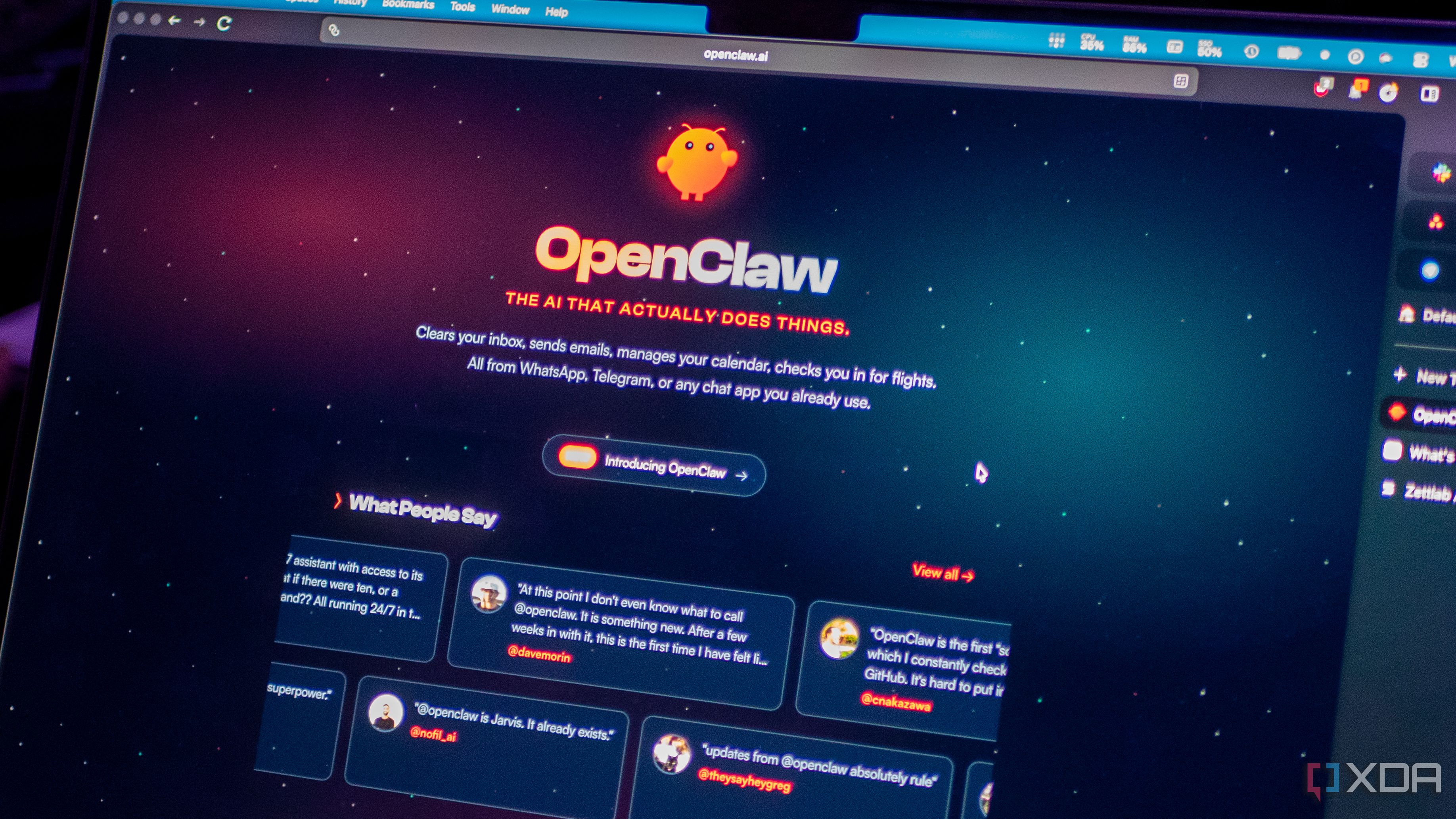 OpenClaw giving a model access to a computer workspace