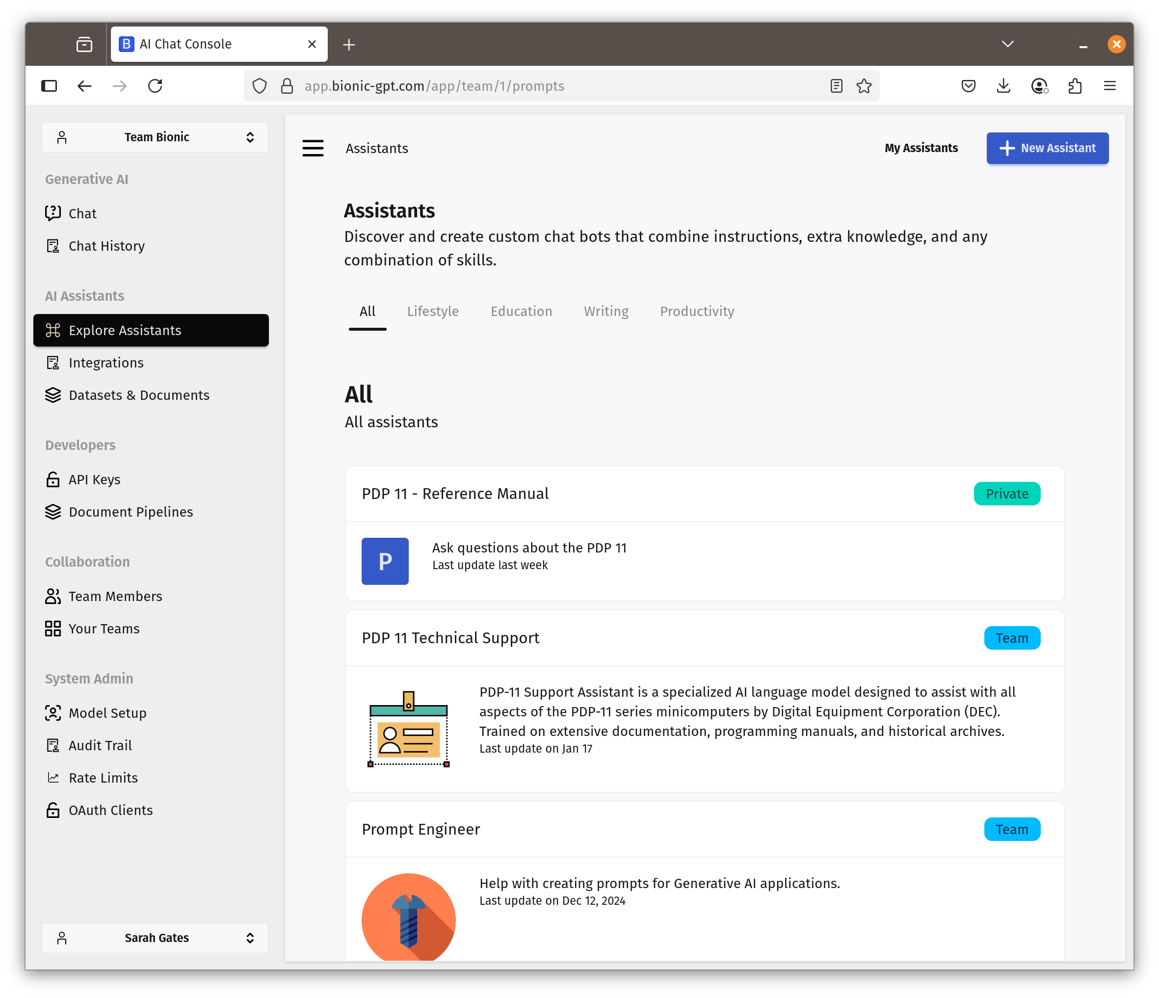 Product screenshot