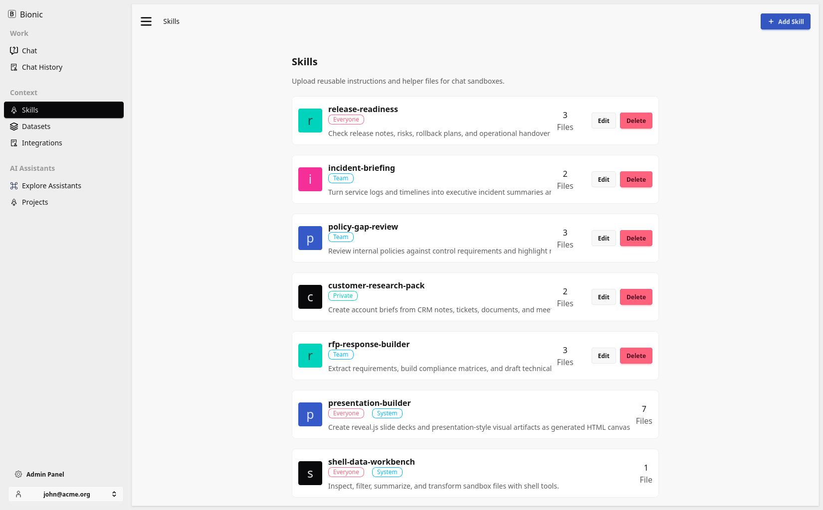 Product screenshot