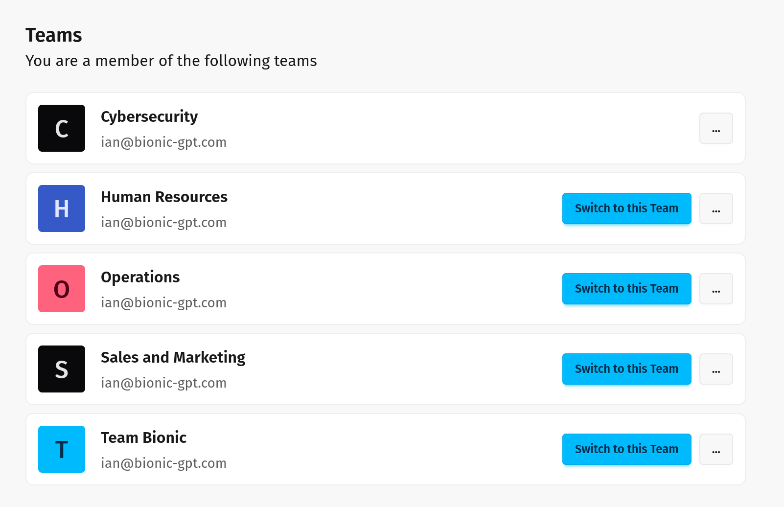 Product screenshot